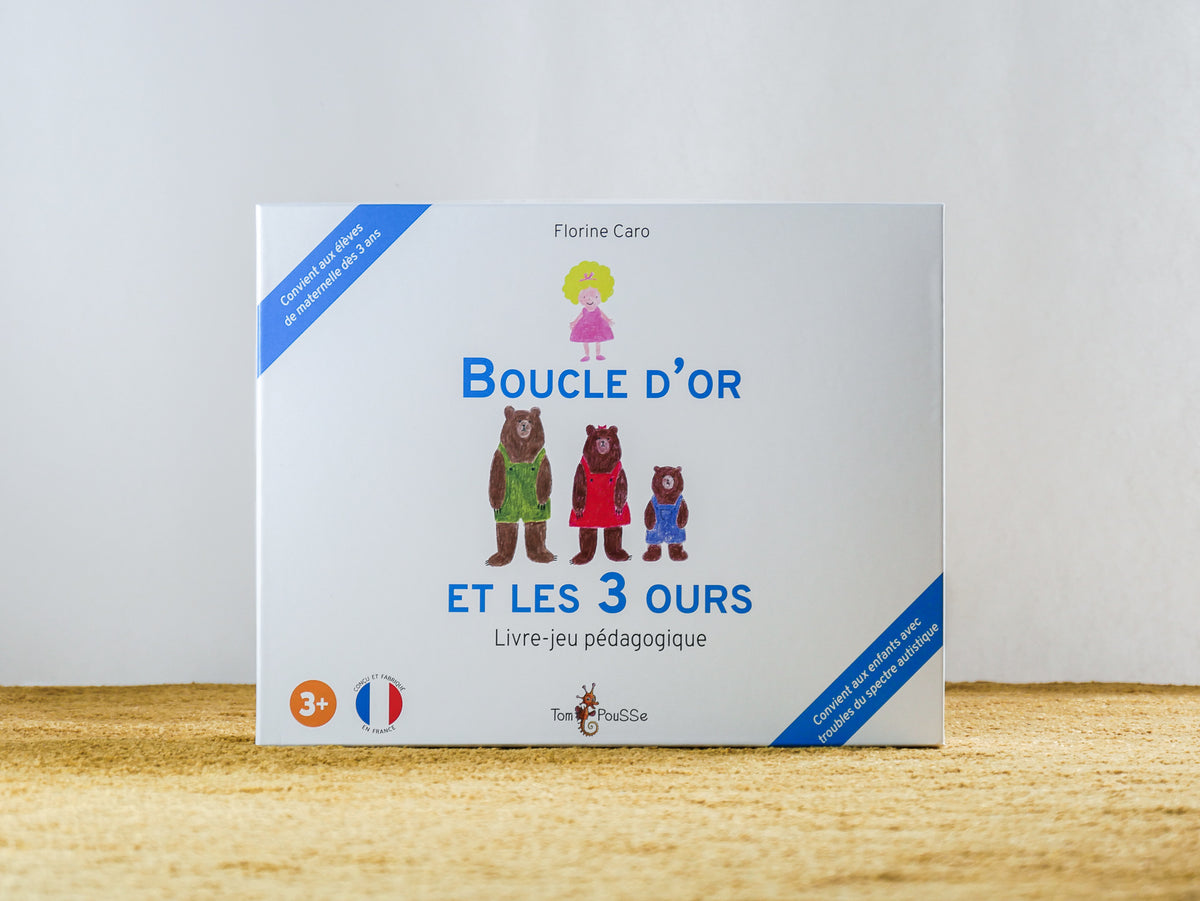 Boucle d’or et les 3 ours — contenu du coffret (3/3)
