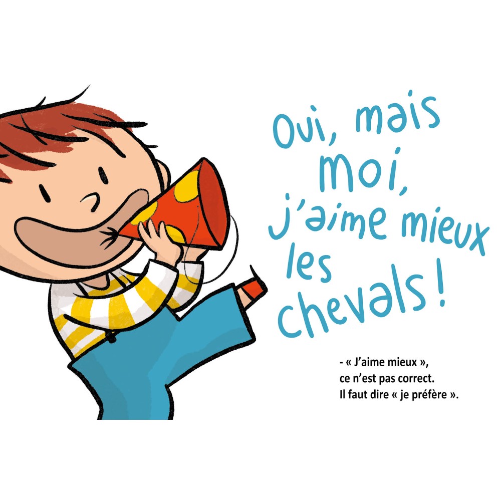 J'aime mieux les chevals