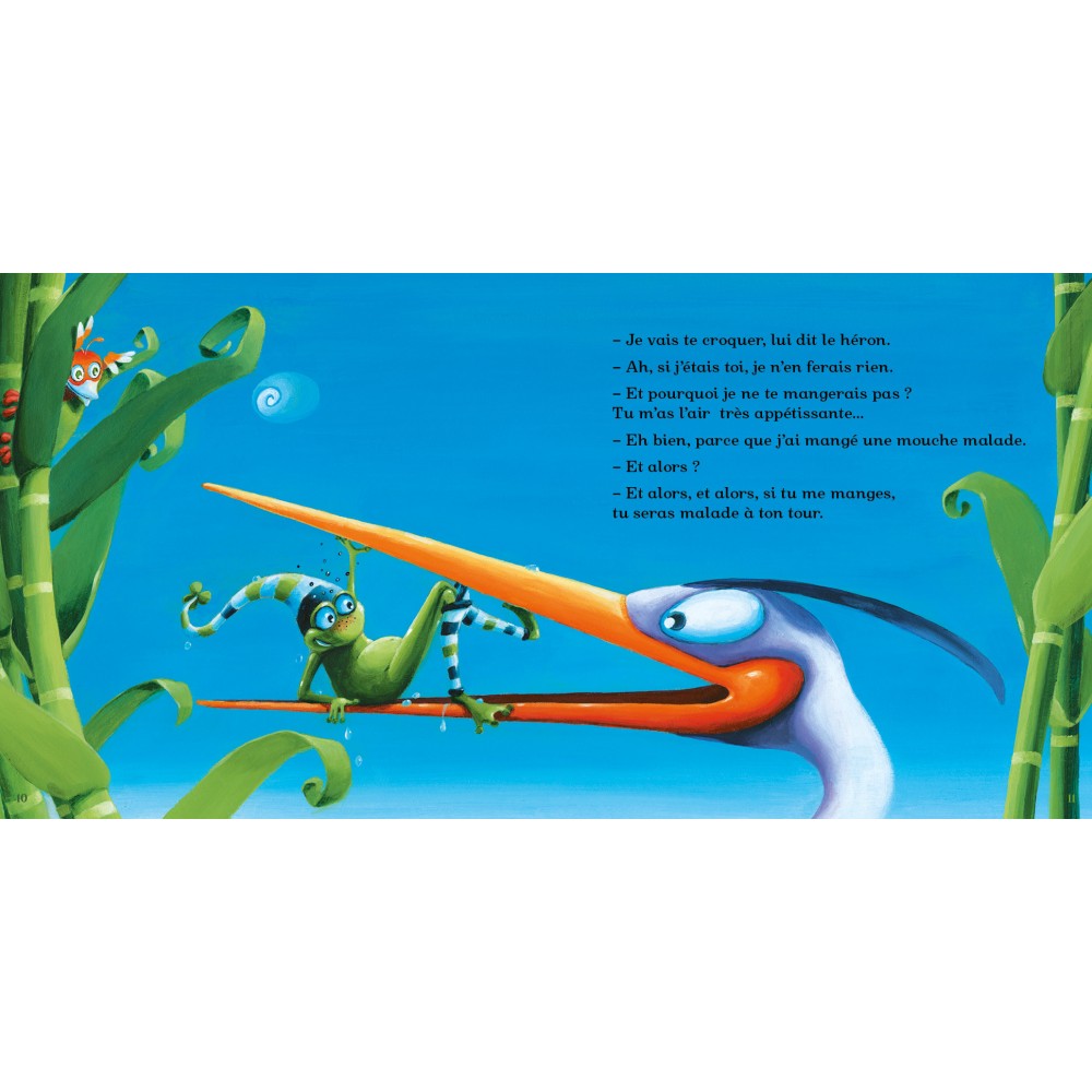 Nénette la grenouille verte
