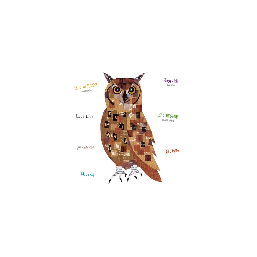 Oiseaux - Imagier multilingue