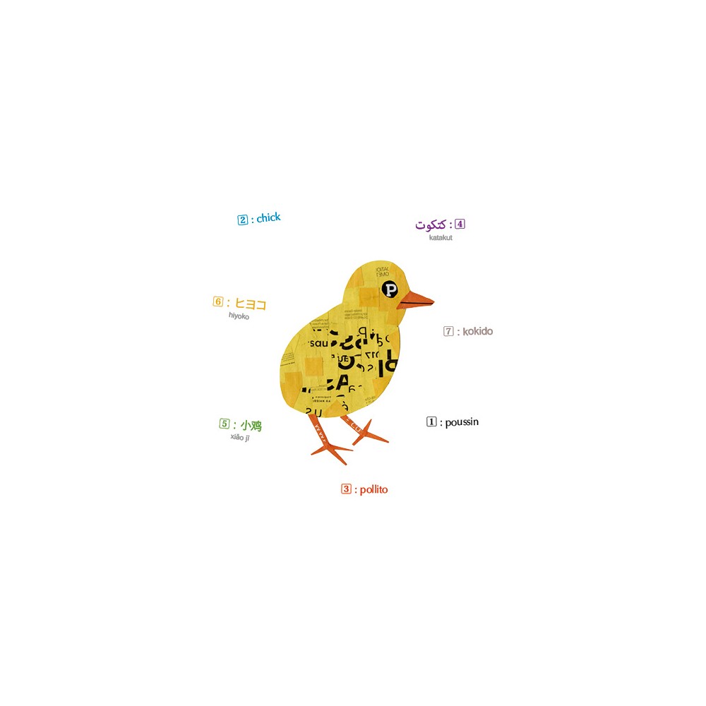 Oiseaux - Imagier multilingue
